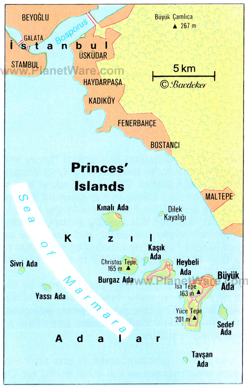 princes-islands-map